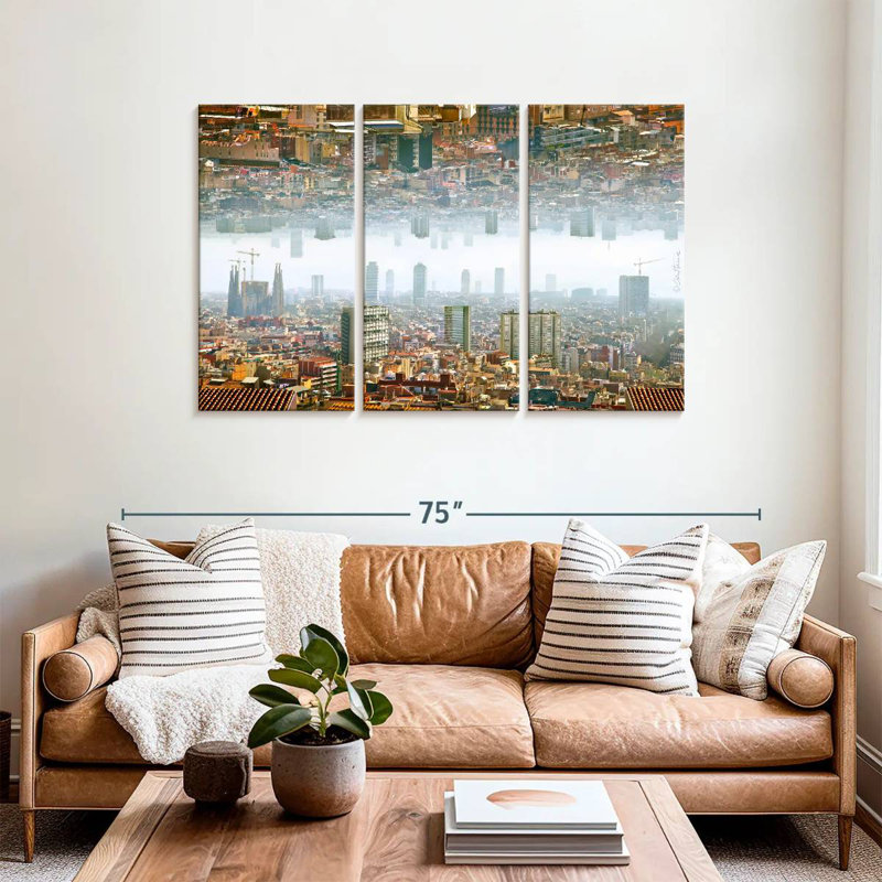 Barcelona Double Landscape, 36" H x 57" W