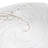 Stoneware White Shell Abalone Plate