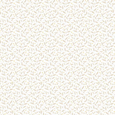 Dotty Vine - Stone 10m Wallpaper