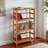Morrison Honey Finish 3-Section  Bookshelf for Home Office, 41.72'' H X 25.72'' W X 11.74'' D