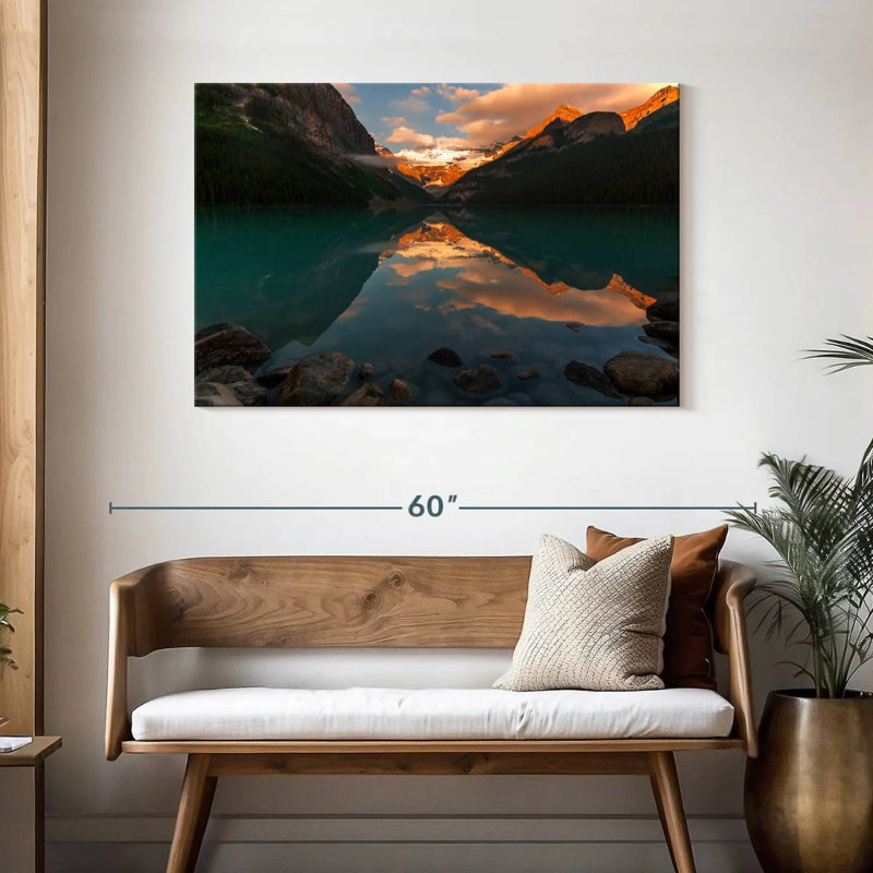Lake Louise Sunrise, H 30 po x l 45 po