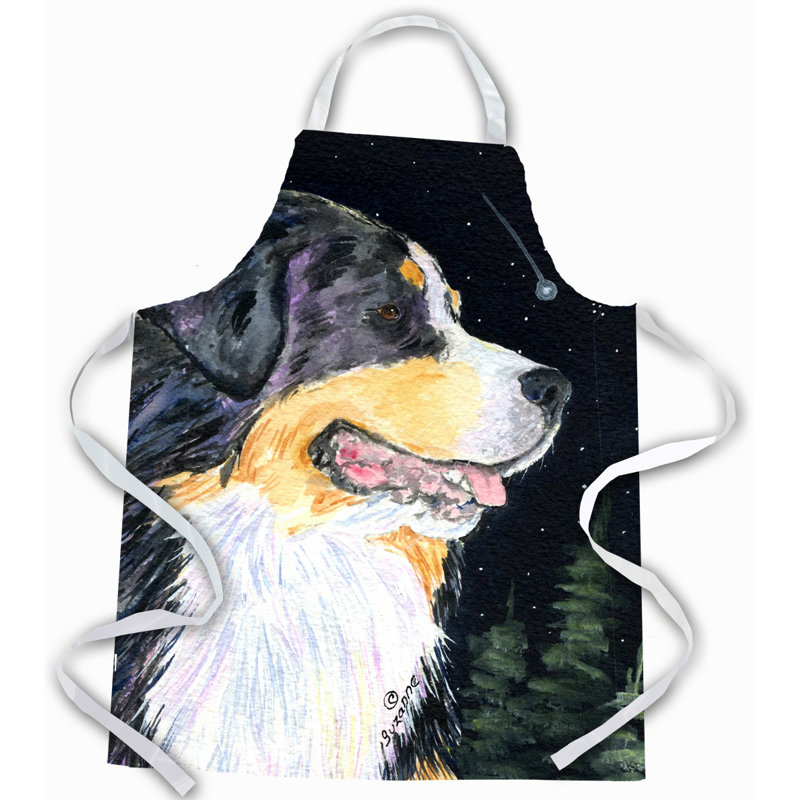 No Pattern Bib Apron