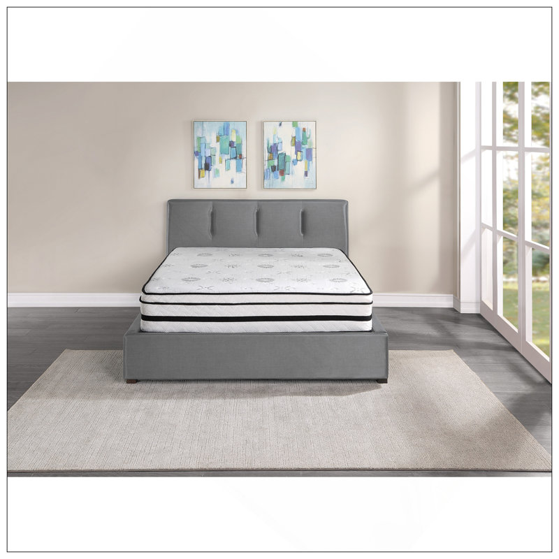 Matelas hybride très respirant matelassé de 12 po Eastern, Grand lit