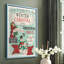 Bright Christmas Carnival, reproduction encadrée - bois massif-963667990-963668074