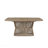 Dining Table - Toffe With Rope Base
