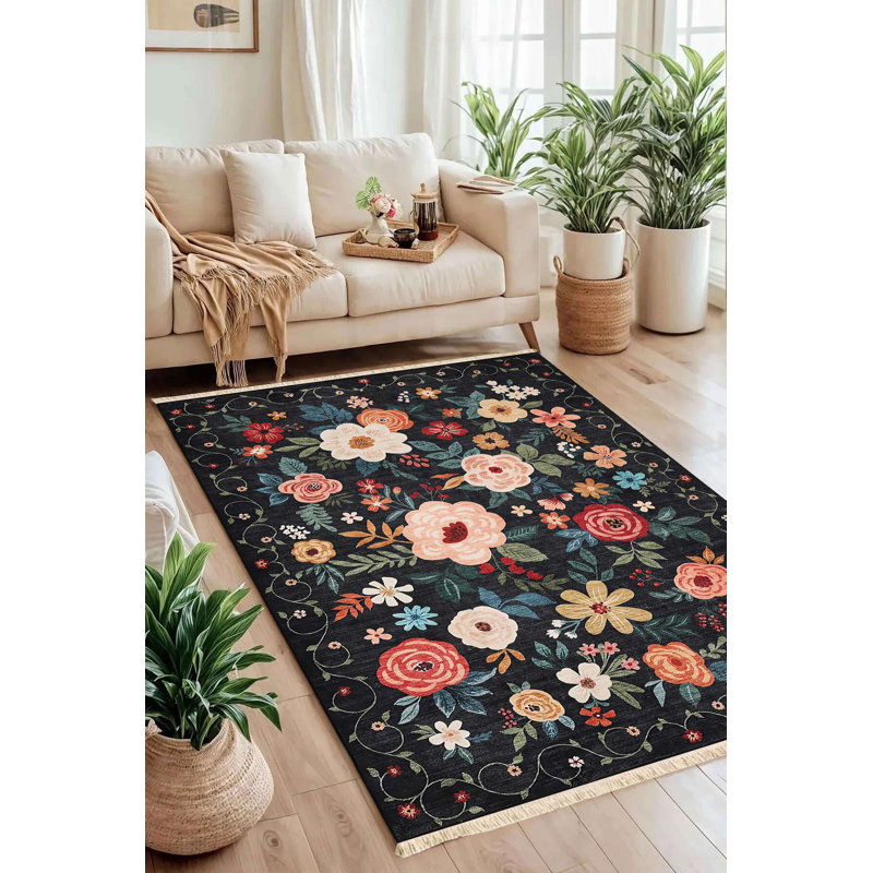 Tapis Midnight Field of Flowers