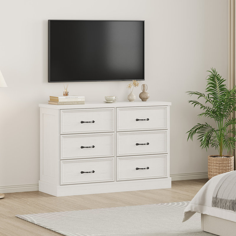 Table de tiroir blanc antique - Armoire de rangement pour chambre à coucher, Blanc