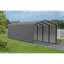 Abri d'auto en acier avec 2 ensembles de parois latérales, 10 x 29 x 7-100015464