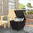 Aura Outdoor 19.68 " W 13 Gallons Wicker Deck Box-64734326