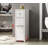 Lall Wood Free-Standing Slide-Out Bathroom Cabinet-648130208