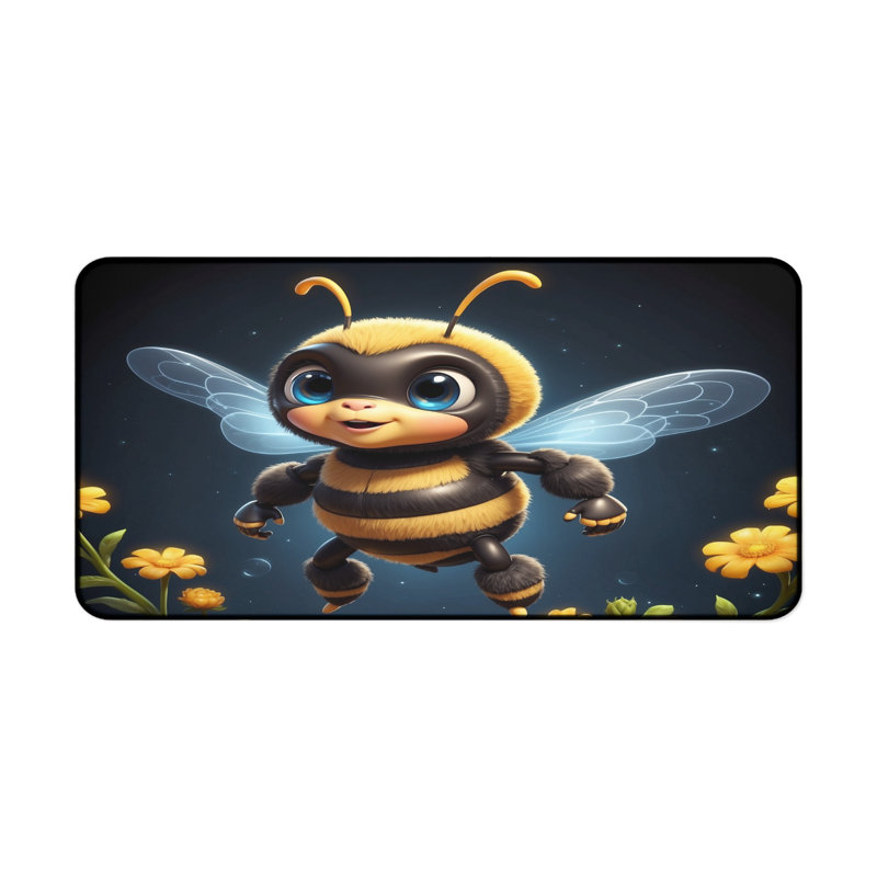 Polyester Desk Pad, 14.4x12.1