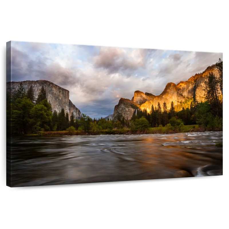 Alvord Yosemite Calm River, 16" H x 24" W
