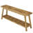 Console Table, Wood Entryway Table With Open Storage Shelf-1880960071