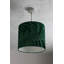 22cm H Canvas Drum Pendant Shade ( Clip On )