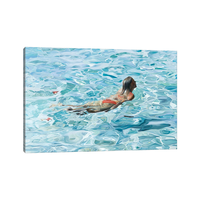 Float by Josep Moncada - Wrapped Canvas Print, 20.32 cm H x 30.48 cm W