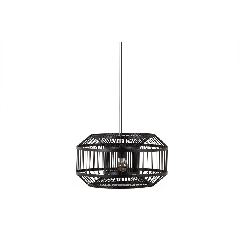Brougham 1 - Light Black Single Pendant