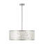Lustre tambour à 5 lumières en coquillage de capiz de 22 pouces-505126598