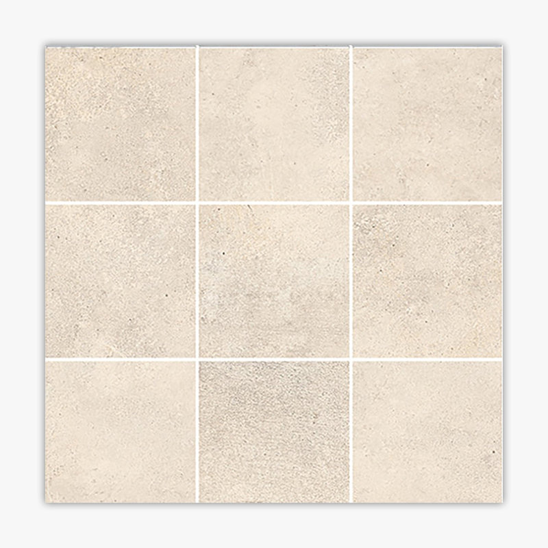 Carreau de mosaïque pour mur et plancher en porcelaine 12 po x 12 po Clay