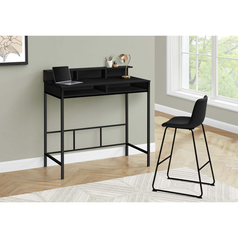 Bureau d'ordinateur, Noir
