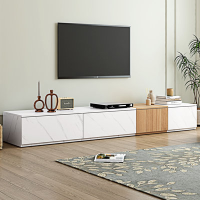 TV Stand Entertainment Center With Storage Drawers by Wrought Studio