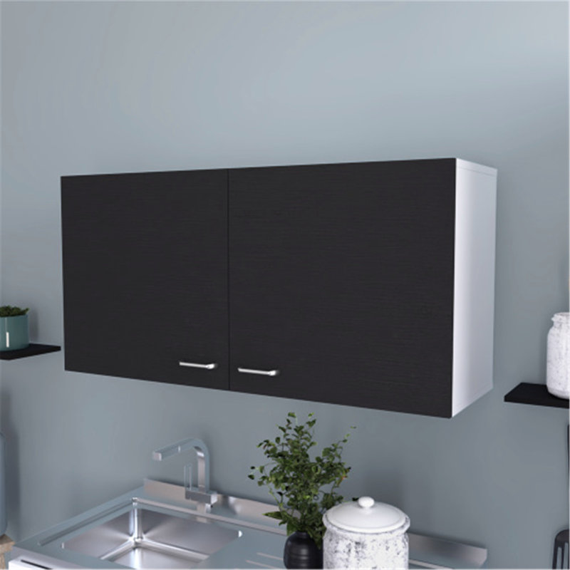 Emmersen Accent Cabinet, White/Black