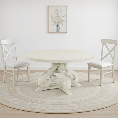 Table de salle à manger à piédestal Anosha