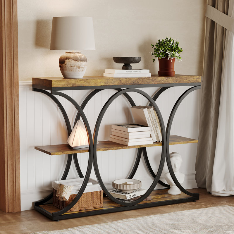 Console Table, Brown
