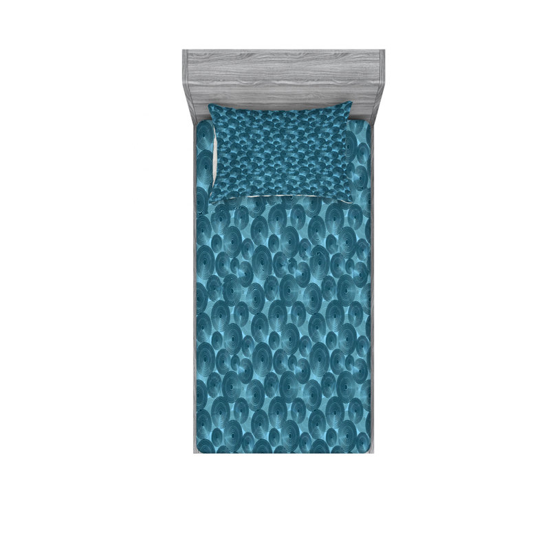 Ensemble de draps imbriqués, Ensemble de draps pour lit simple avec drap-housse