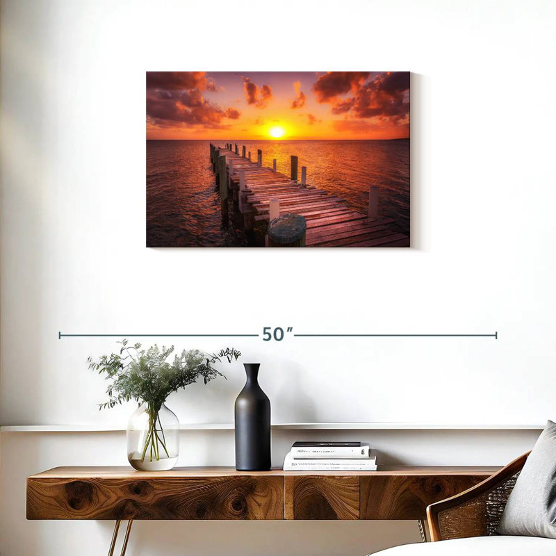 Quai Aletra Sunset, H 20 po x l 30 po