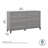 Giovanna 59'' W 6 - Drawer Dresser-1025067710