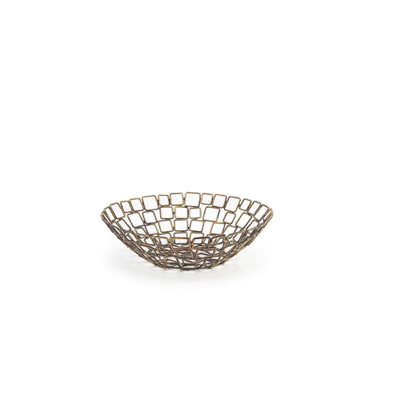 Panier à fruits en cuivre