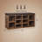Arney 10 Pair Shoe Storage Bench with Adjustable Shelves-678833608