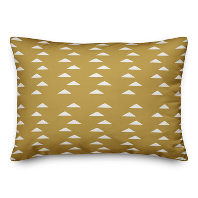 Triangle Patterns 19 Outdoor Throw Pillow
