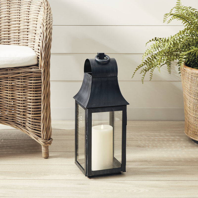 Geneva Lantern, 21.5" H x 8.25" W x 7.75" D