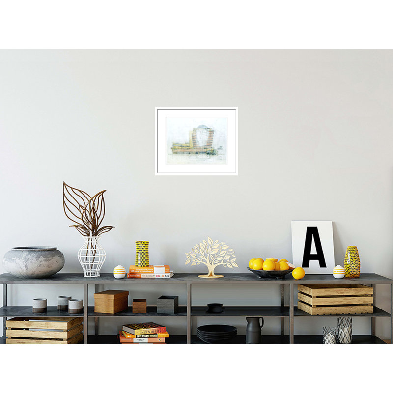 «Solomon R. Guggenheim Museum New York NY» par Frank Lloyd Wright, impression giclée encadrée, H 17,75 po x l 21,48 po