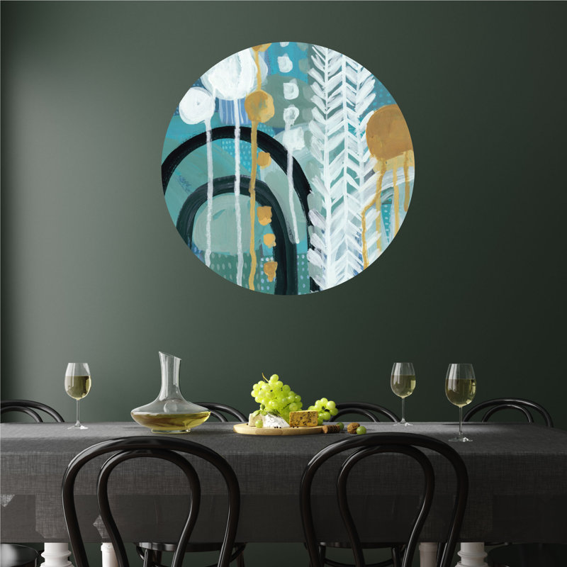 Abstract Non-Wall Damaging Wall Decal