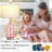 Table Lamps Set Of 2 With Usb Charging Ports, 3-Way Dimmable Touch Control, Led Bulbs, Glass Design For Bedroom, Living Room-1365902990