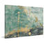 Teal Lace III - Wrapped Canvas Print-292768907