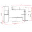 Kjellfrid Hutch for TVs up to 60"
