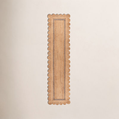Inaki Hand-Woven Geometric Jute Rug