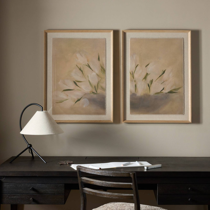 Umana Diptych par Jess Engle, H 32 po x l 48 po