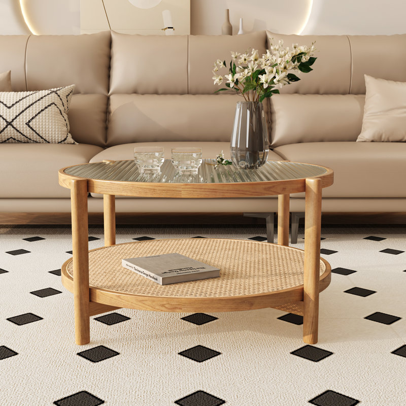 Aerin 2-Layer Coffee Table Tea Table