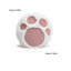 Coussin décoratif rond en forme de chat