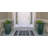 Kivett Caliente Navy and Ivory Indoor Outdoor Machine Washable Area Rug-1706871826