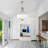 6 - Light Dimmable Drum Chandelier-1122142967