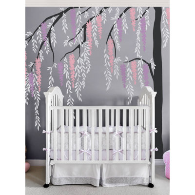 Décalcomanie murale arbre weeping wisteria