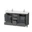 Sheffield 60" Bathroom Vanity Set No Mirror-59388317-59388315