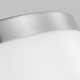 Helmes Single Light Glass LED Flush Mount