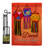 Double Sided 18.5'' H x 13'' W Polyester Flag Set