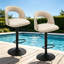 Chaise de bar pivotante pour l'extérieur-1150500049